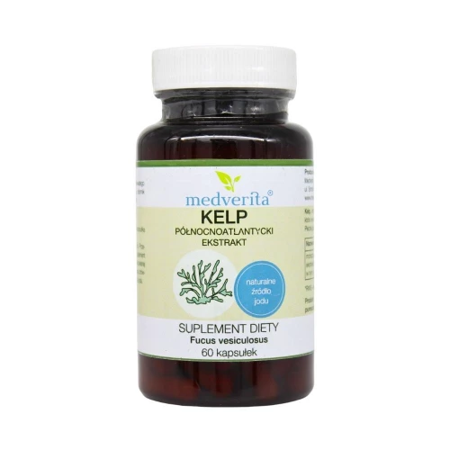 Medverita - Kelp północnoatlantycki ekstrakt - 60 kapsułek Medverita - Kelp północnoatlantycki ekstrakt - 60 kapsułek
